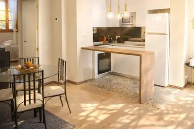 Una cocina o zona de cocina en Metrosol Parasol- Excelente ubicación