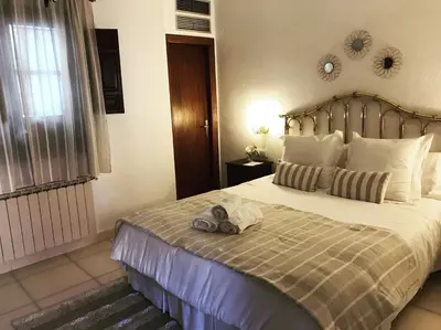 Cama o camas de una habitación en Casa longa