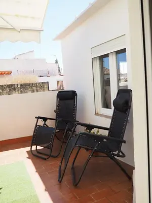 Un balcón o terraza de Apartamento en Judería La Murallita