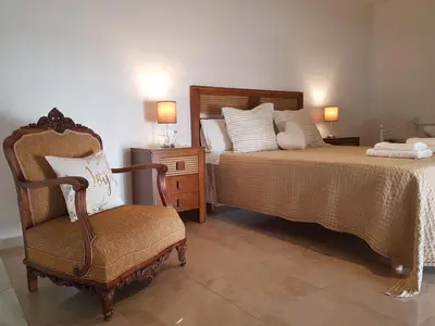 Cama o camas de una habitación en Dúplex Palacio del Vizconde