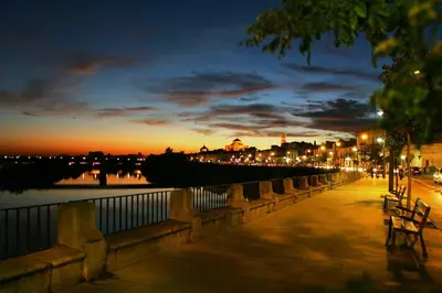 Vista de un río cerca de este apartamento