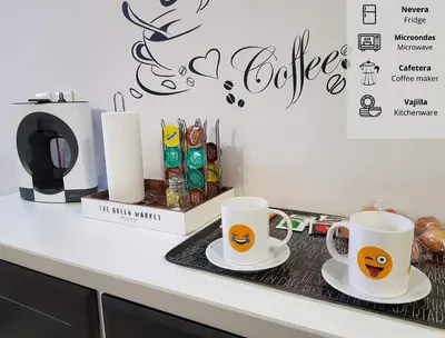 Comida en o cerca de este apartamento
