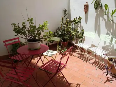 Jardín al aire libre en Patios con encanto