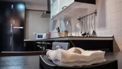 Una cocina o zona de cocina en Apartamento El Salón