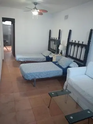 Cama o camas de una habitación en Finca El Naranjo