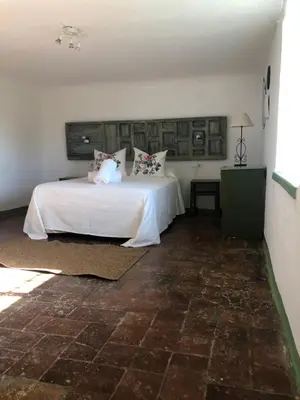Cama o camas de una habitación en Casa del Almezo