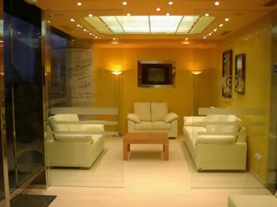 Zona de estar de Hostal San Andres