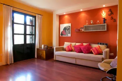 Zona de estar de Apartamento San Benito C