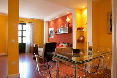 Una cocina o zona de cocina en Apartamento San Benito C