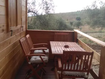 Paisaje cerca of this country house