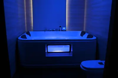 Un baño de Noriega
