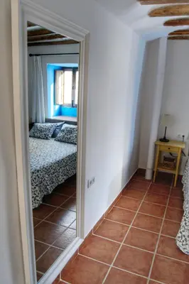 Cama o camas de una habitación en Casa del Arrabal