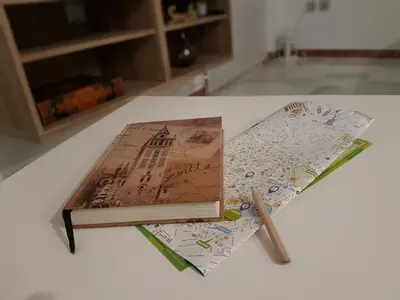 Biblioteca en el apartamento