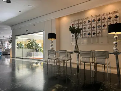 Zona de estar de Hotel RL Anibal