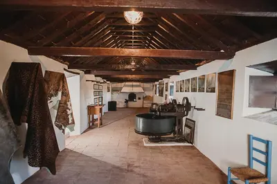 Zona de estar de Cortijo Santa Clara