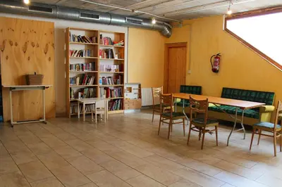 Biblioteca en the country house