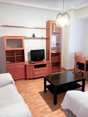 Una televisión o centro de entretenimiento en Piso Linares Centro