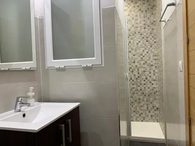 Un baño de Apartamento Puente Romano