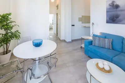 Zona de estar de Apartamentos Tendillas