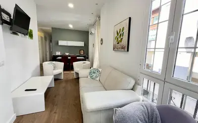 Una televisión o centro de entretenimiento en Wallada San Hipólito