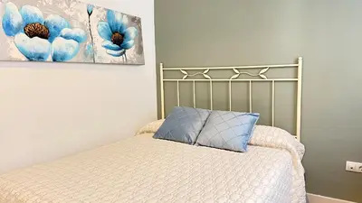 Cama o camas de una habitación en Wallada San Hipólito