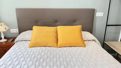 Cama o camas de una habitación en Wallada San Hipólito