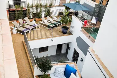 Un balcón o terraza de Matahacas Pool & Luxury