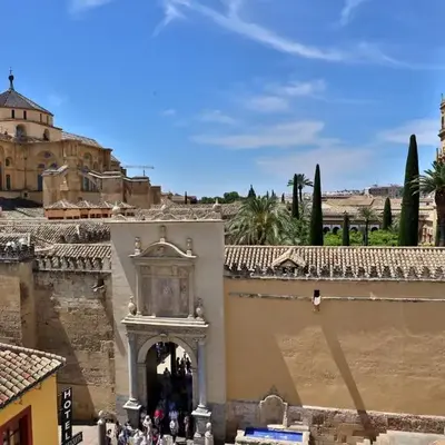 El balcón de la Mezquita