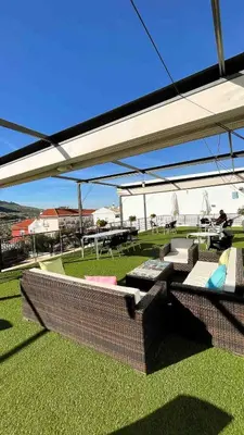 Jardín al aire libre en Hotel Mencia Subbética