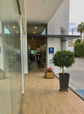 El vestíbulo o zona de recepción de Hotel Mencia Subbética