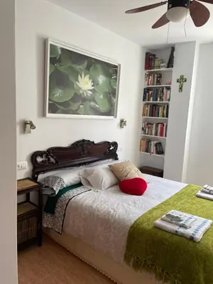 Cama o camas de una habitación en Casa de la Cañada - piso completo