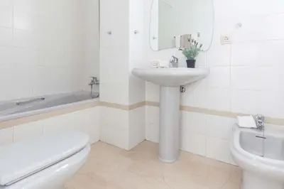 Un baño de Duplex Santa Cruz