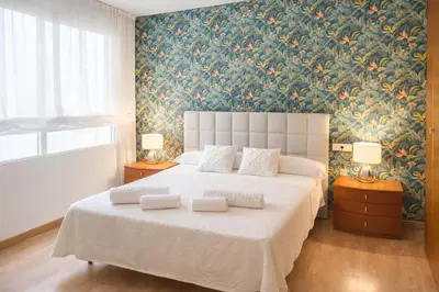 Cama o camas de una habitación en Tendillas Suite