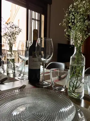 Bebidas en Apartamento Con Encanto San Basilio