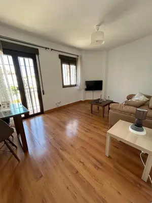 Zona de estar de Apartamento Con Encanto San Basilio