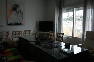 Una televisión o centro de entretenimiento en Mirador Tierra de Frontera