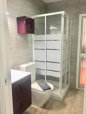 Un baño de Apartamento doña María Coronel Sevilla
