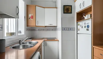 Una cocina o zona de cocina en Casa San Martín Sevilla