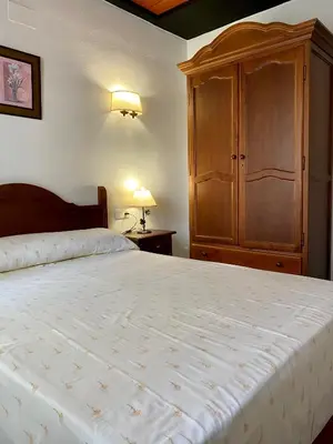 Cama o camas de una habitación en El Molino de La Quinta