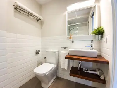 Un baño de Casa con Terraza San Fernando