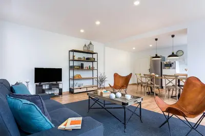 Zona de estar de Genteel Home San Leandro