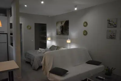 Cama o camas de una habitación en Apartamento Calle Concepción Pleno Centro