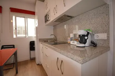 Una cocina o zona de cocina en Apartamento Calle Concepción Pleno Centro
