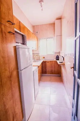 Una cocina o zona de cocina en Mercado Calle Feria