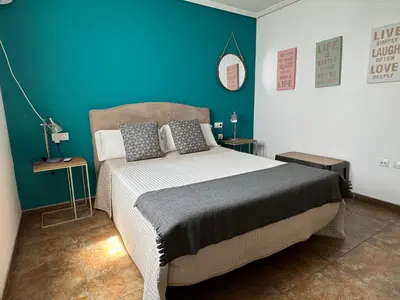 Cama o camas de una habitación en Alcazar de Baeza Centro Godoyes