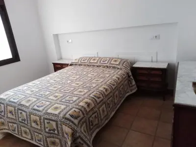 Cama o camas de una habitación en Casas del Madroño