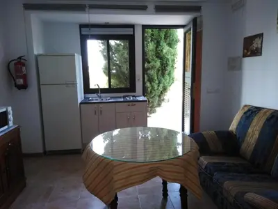 Una cocina o zona de cocina en Casas del Madroño