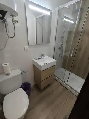 Un baño de Hospedería Lucano