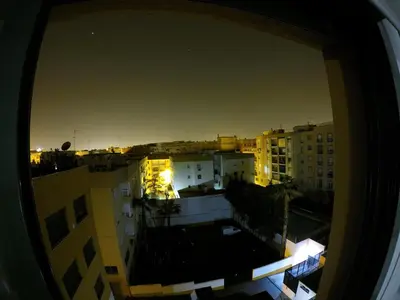 Vista general de Sevilla o vista desde el apartamento