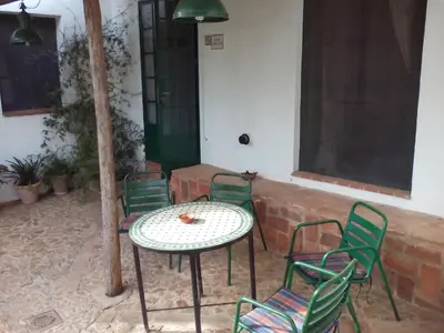Un patio o zona al aire libre en Cortijo El Berrocal